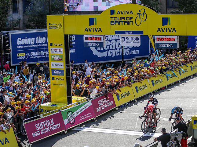 Andre Greipel wins Tour of Britain stage 7